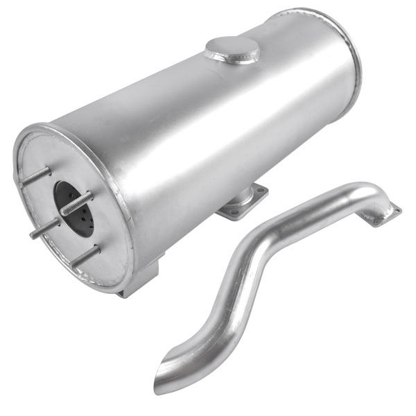 消声器 Muffler Silencer Replacement for Yanmar Engine 4TNV98 Takeuchi Excavator TL130 420*175mm-7