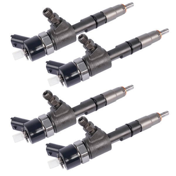 喷油器 4x Fuel Injectors Replacement for Yanmar 3.3L 4TNV88C 4TNV98 4TNV98-CWBV Engine 129E00-53100 0445110507-7