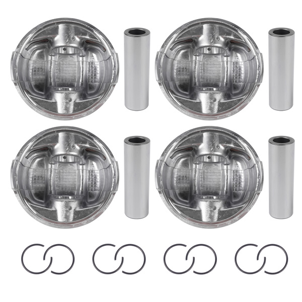 活塞环套装 Pistons and Rings Replacement for Toyota 4Runner Celica Pickup 2.4L L4 SOHC 22R 22RE 22REC 1985-1995 13101-35030-3