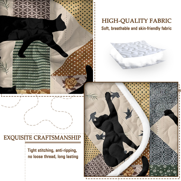 自产多针机套件（曲线绗缝） SWDZ12295黑猫动态 美国大号（temu仅可自提）-6