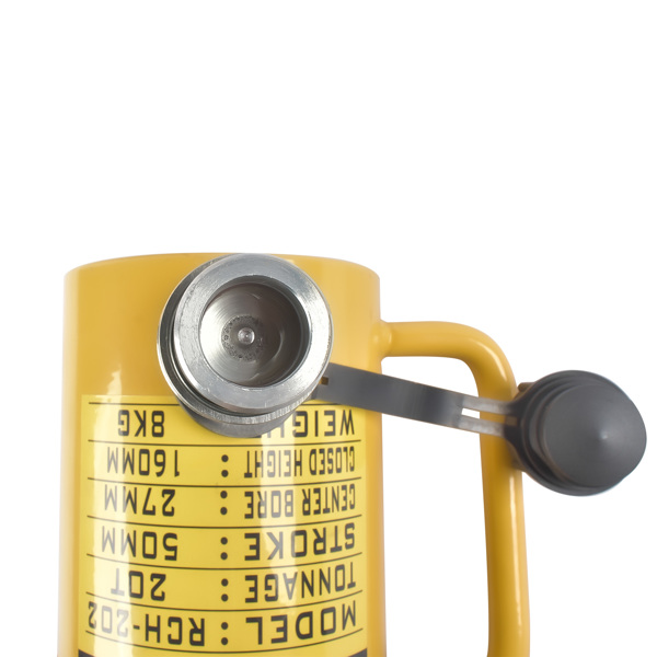 液压千斤顶 RCH-202 Hydraulic Cylinder Jack Single Acting 20T 10000PSI 2'' Stroke Hollow Ram-8