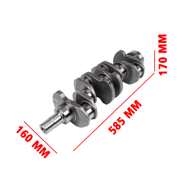 曲轴 B3.3 Crankshaft Replacement for Cummins Forklift Excavator Loader C6204311111 C6204311201 3329036-8