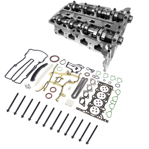 缸盖总成+大修包 Cylinder Head Assy+Gasket+Timing Chain Kit Fits for Chevy Cruze Trax Sonic Buick Encore 1.4L 2011-2016 HS26540PT-1 55573669 55565291-4