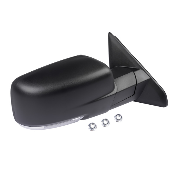 后视镜 Right Passenger Side Power Folding Heated Mirror w/ Puddle Light Replacement for Dodge Ram 1500 2500 3500-7
