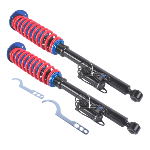 改装减震器 Rear Air to Coil Spring Struts w/ Electric Fit for Mercedes-Benz S-Class W221 2007-2013-6