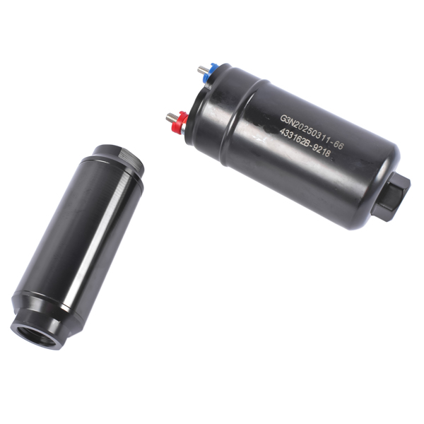 A3- 燃油泵泵芯 External Fuel Pump & Bracket Kit & Filter AN8 Replacement for 50-1005 0580254044 300LPH New-9