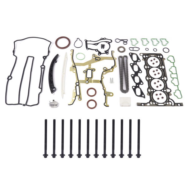 发动机大修包 Head Gasket Bolts + Timing Chain Kit Fits for Chevy Cruze Sonic Trax Buick Encore 1.4L 2011-2016 HS26540PT-1 HS54898 55562793-5