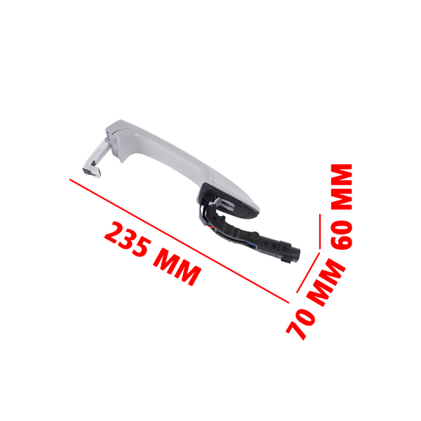 门拉手 Left Side Exterior Door Handle Replacement for Porsche Cayenne 3.6L V6 4.8L V8 2011-2018 95853120501G2X 95853120502G2X-10