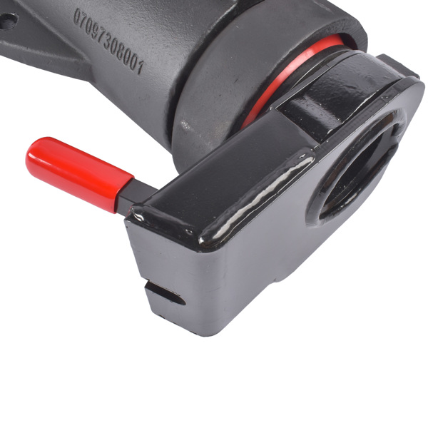 房车牵引座 12" to 16" Adjustable Cushioned 5th Wheel to Gooseneck Adapter C5G1216 20000 Lbs with Safety Chain for RV Trailer-7