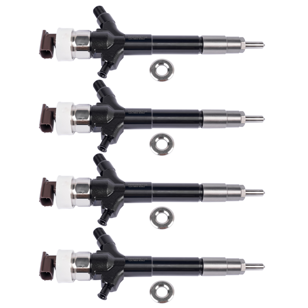 喷油器 4x Common Rail Diesel Injectors Replacement for Mitsubishi Triton Challenger 2.5L 4D56 2008-2015 095000-9560-1