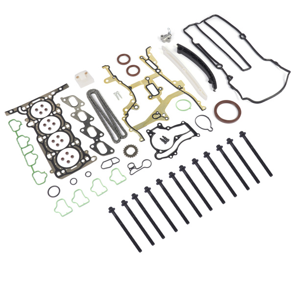 发动机大修包 Head Gasket Bolts + Timing Chain Kit Fits for Chevy Cruze Sonic Trax Buick Encore 1.4L 2011-2016 HS26540PT-1 HS54898 55562793-2