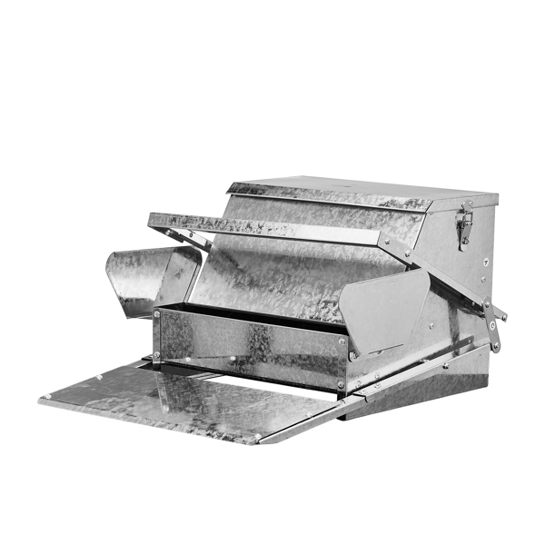 大型55*43*28cm 方形 银 半拆装 镀锌板 喂食用品-1