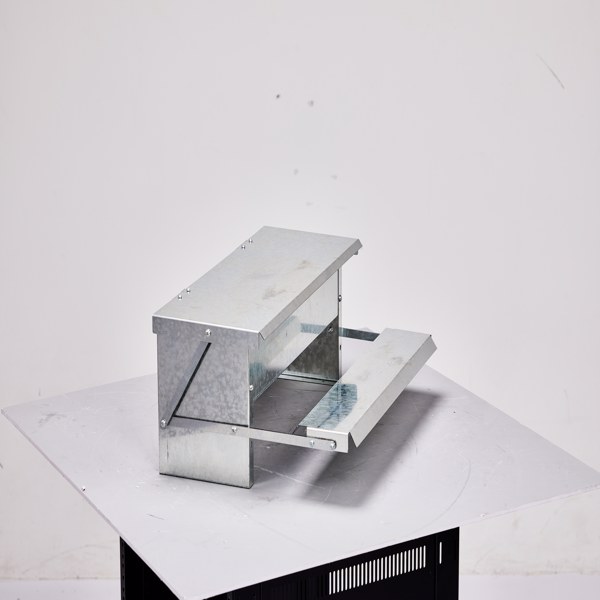 小型54*37*20cm 方形 银 全拆装 镀锌板 喂食用品-11