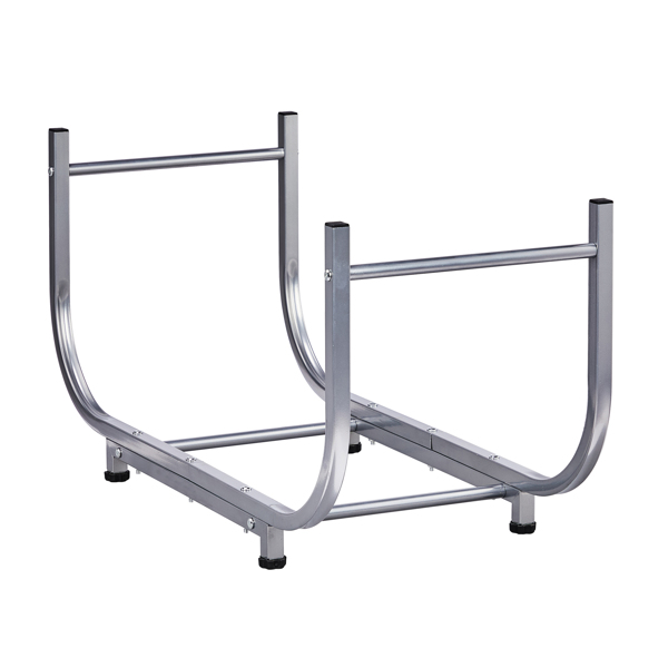 32*13*16in 半椭圆 银色 柴火架 铁艺-2