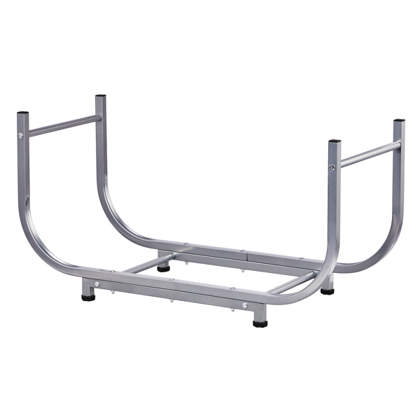 32*13*16in 半椭圆 银色 柴火架 铁艺-3