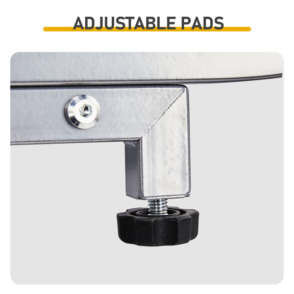 32*13*16in 半椭圆 银色 柴火架 铁艺-7