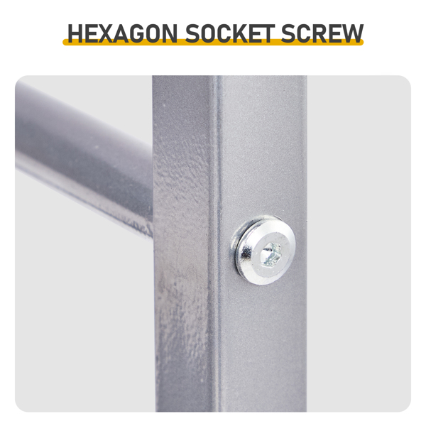 32*13*16in 半椭圆 银色 柴火架 铁艺-9