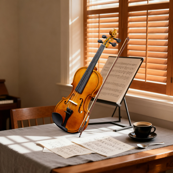 1/4 夹板 自然亮光 套装  小提琴 清漆-10