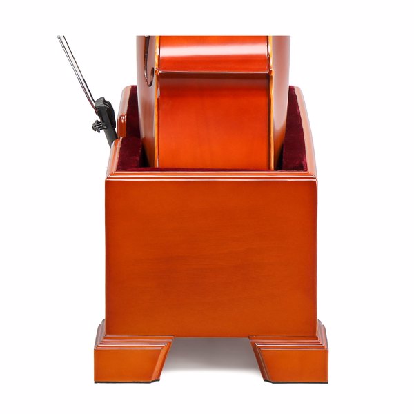 4/4大提琴底座 自然红棕色 大提琴配件-9