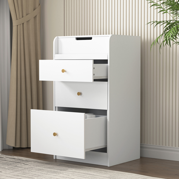 小型梳妆台带镜子 - 白色化妆台套装，包含化妆桌、椅子、抽屉，迷你节省空间，可爱梳妆台，适合女孩卧室或客厅-26