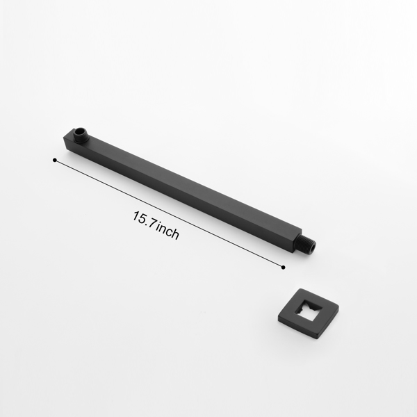 15.7英寸壁挂式雨淋淋浴臂-5