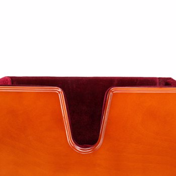 4/4大提琴底座 自然红棕色 大提琴配件