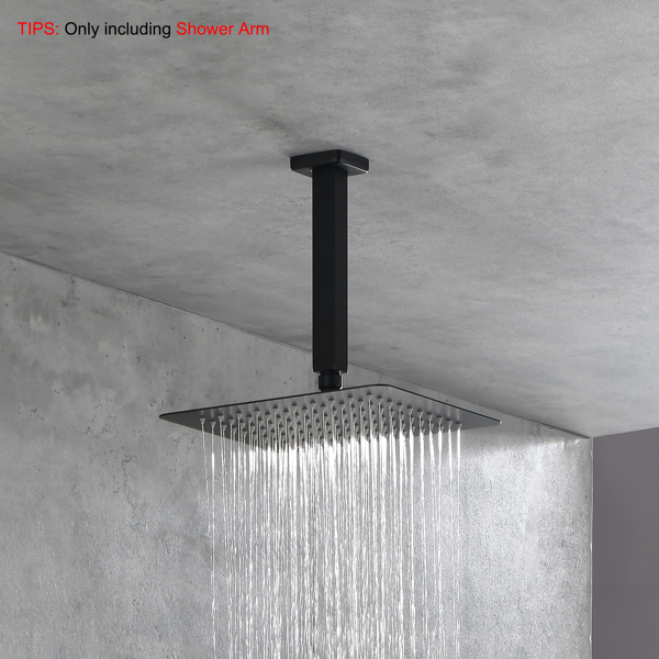 7.8英寸吊顶式雨淋淋浴臂-4