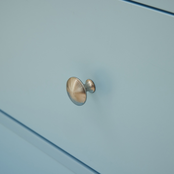 蓝色 油漆面 密度板 三层抽屉 90.5*58*92cm  儿童木床 带安全带 换尿布台 婴儿-20