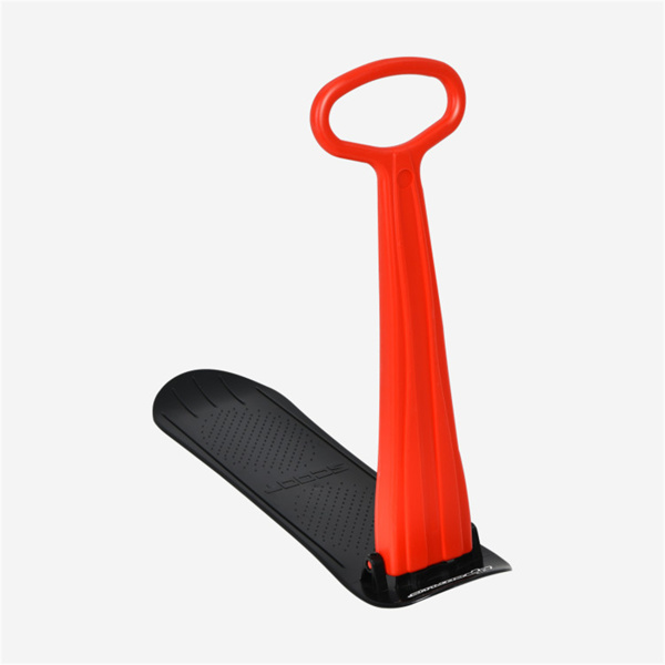 安全儿童雪地滑板车-凸起防滑点，定向底部，易于转向和平衡-红色-4