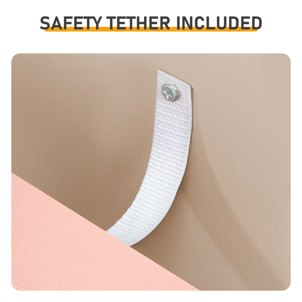 H9950美甲粉 刨花板 贴麻面三胺 66*33*73 四抽 抽屉柜 仿玫瑰金拉手-8