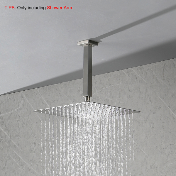 7.8英寸吊顶式雨淋淋浴臂-4
