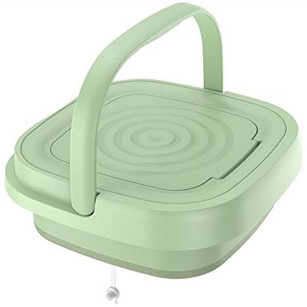 折叠洗衣机 绿色-6