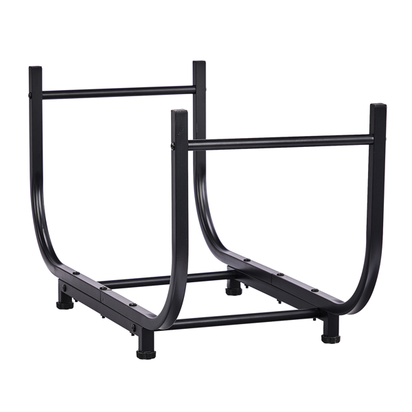 32*13*16in 半椭圆 黑色 柴火架 铁艺-2