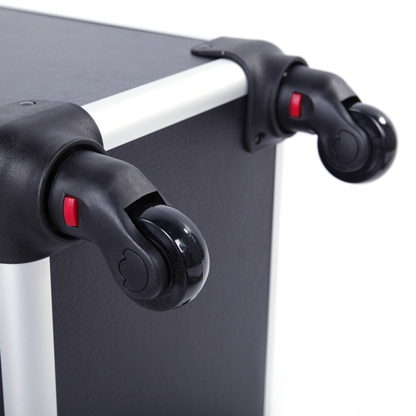 4合一拉杆式化妆品收纳盒黑色 75*35*25cm-11