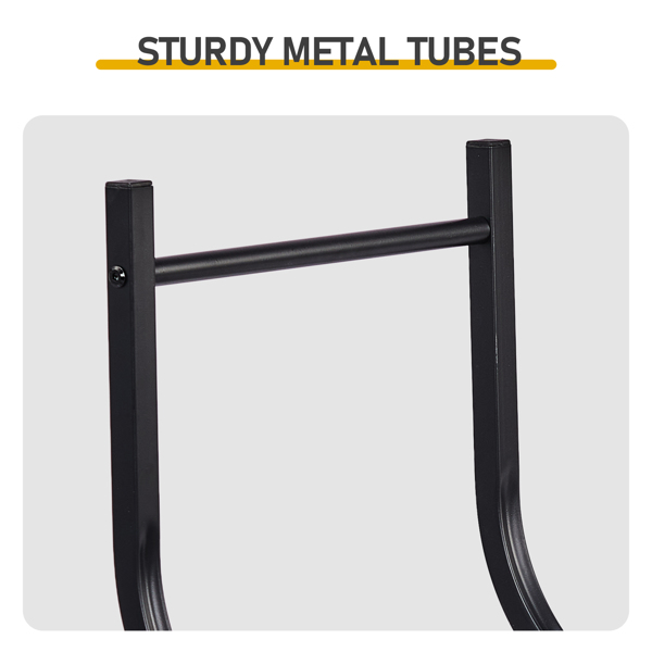 32*13*16in 半椭圆 黑色 柴火架 铁艺-4