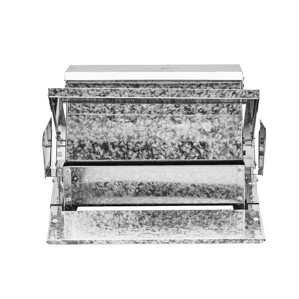 大型55*43*28cm 方形 银 半拆装 镀锌板 喂食用品-6