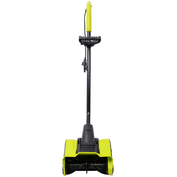 12英寸有线吹雪机，120V-60Hz，ETL认证，黑绿色