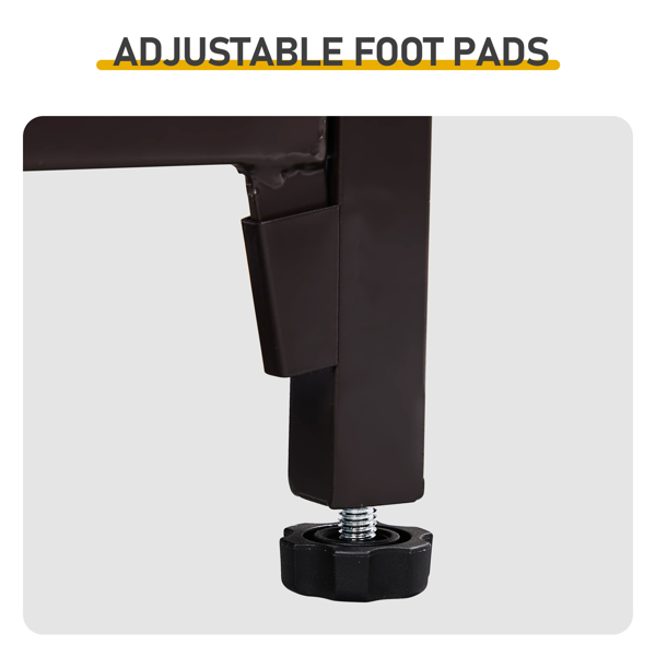 30*18*13in 双层 棕色 柴火架 铁艺-10