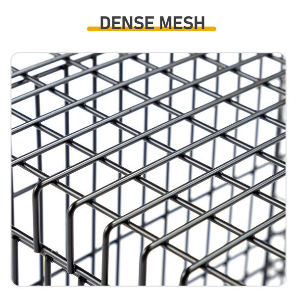 32inch 黑色 折叠+迷彩布罩 铁 诱捕笼 宠物围栏-5