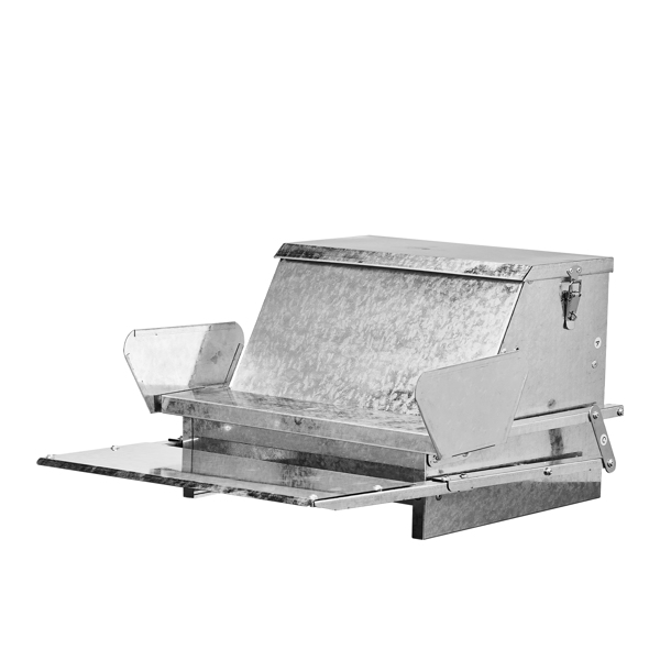 大型55*43*28cm 方形 银 半拆装 镀锌板 喂食用品-7