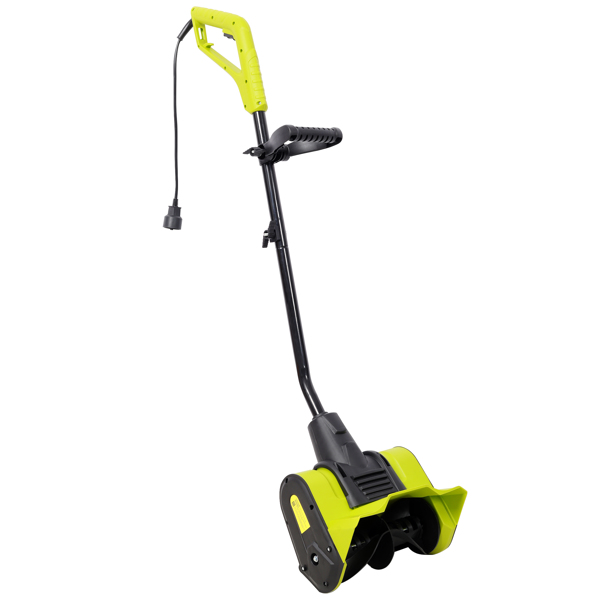 12英寸有线吹雪机，120V-60Hz，ETL认证，黑绿色-5