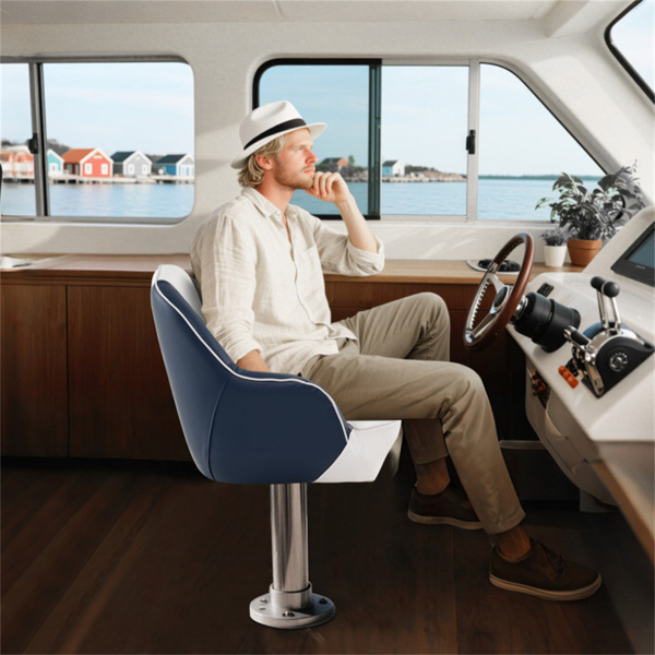 通用船用座椅-4个安装螺钉+垫圈，适合5“x5”/5“x12”旋转/底座，16lbs-2