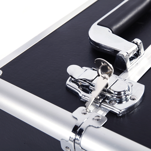 4合一拉杆式化妆品收纳盒黑色 75*35*25cm-36