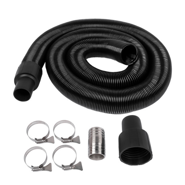 下水道软管 22FT RV Macerator Hose Sewer Kit Replacement for Thetford Sani-Con Turbo 400S 700 1-1/2 Inch-1
