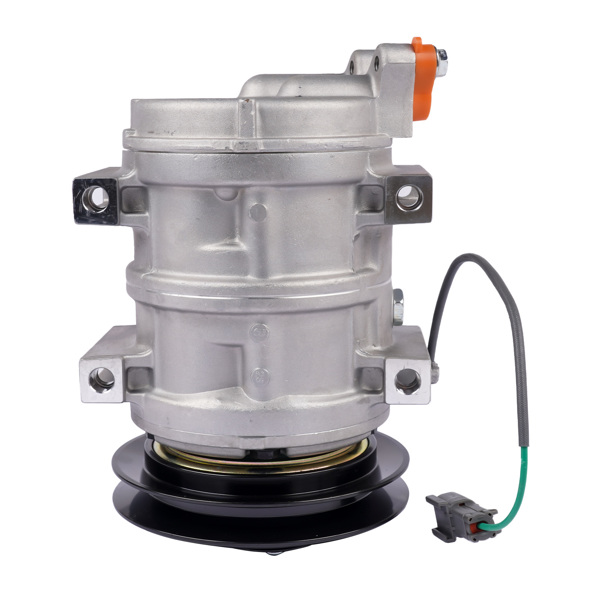 空调压缩机 A/C Compressor 4456130 Replacement for John Deere 210 225CLC 230CLC 270CLC 370C Excavator-4