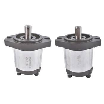 液压泵 2x Hydraulic Gear Pump Cast Iron Counter-Clockwise & Clockwise 3/4\\" Keyed Shaft