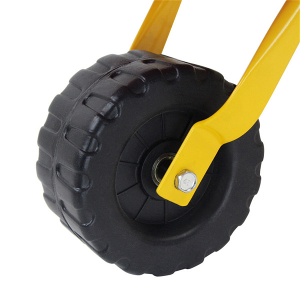 儿童不锈钢独轮车，带全地形车轮，66磅重量，适合3岁儿童的户外玩具+-10