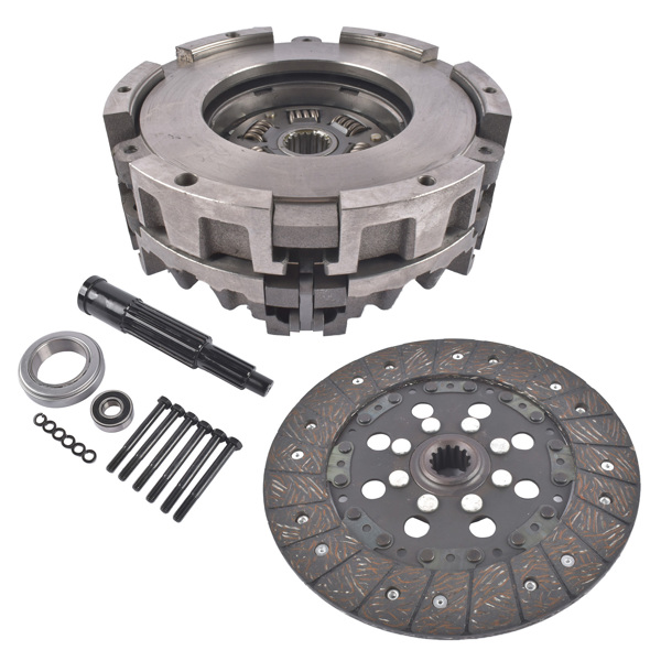 离合器 9" Dual Stage Clutch Kit w/ Bearings Replacement for John Deere 900 950 990 1050 1070 4005 Satoh Yanmar YM330 YM336 YM4300 CH18376 LVA801352-7