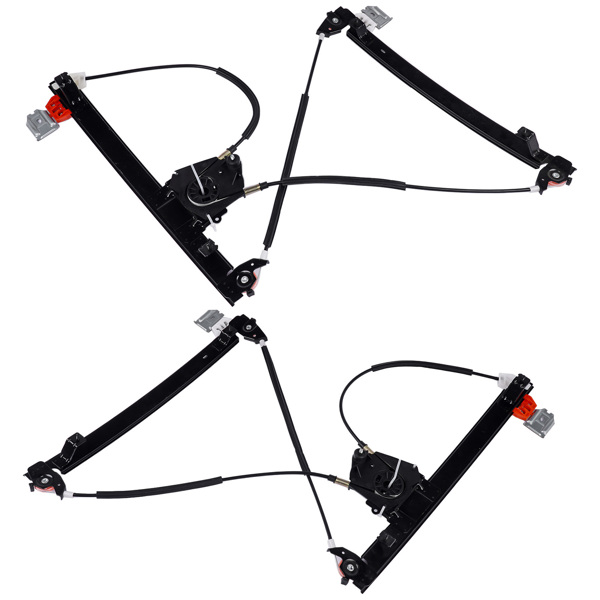 玻璃升降器 Pair Front Window Regulator Replacement for Maserati Quattroporte M139  84934200 66944900 66944800 84934000-1