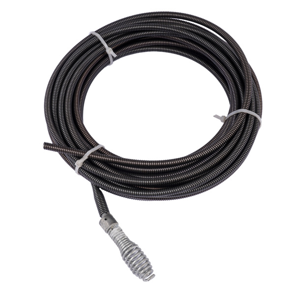 下水道钢丝绳 Drain Cleaning Cable Replacement for G2037506 4MY89 4Z661 G1501245 5/16 In. X 35 Ft NEW+-4